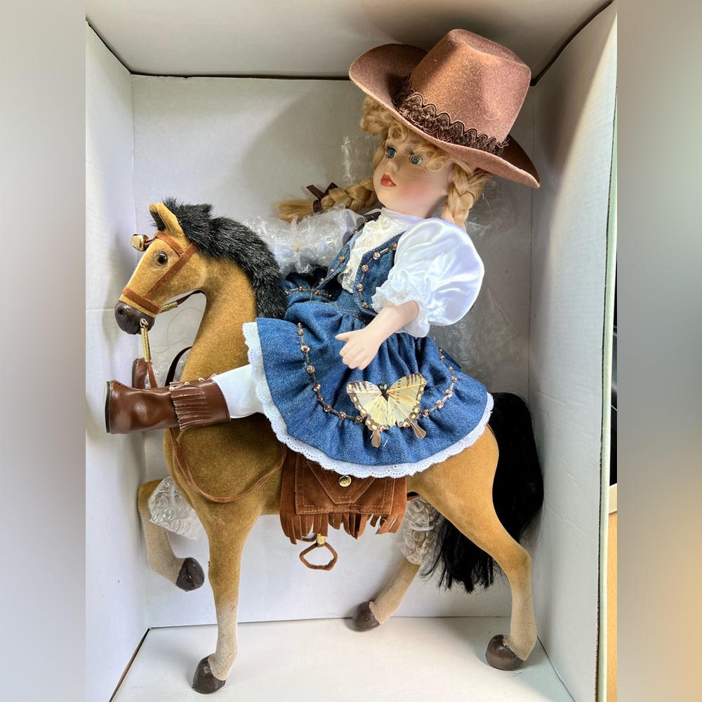 Bob Carlisle Butterfly Kisses collectible  CowGirl doll  “Brooke” Doll 3